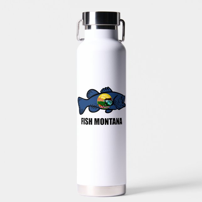 Montana Bass Trinkflasche (Vorne)