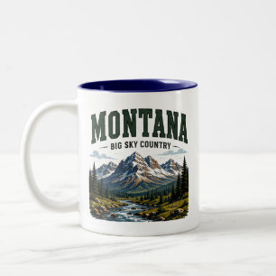 Montana Big Sky Abenteuer Zweifarbige Tasse