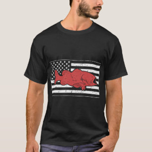 Montana Big Sky Country – Vintage-Abenteuer-Post T-Shirt