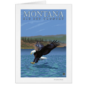 Montana — Big Sky CountryDiving Eagle