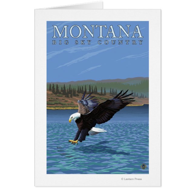 Montana — Big Sky CountryDiving Eagle (Vorne)