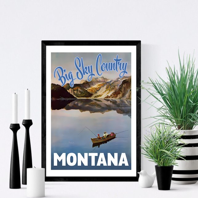 Montana Big Sky Poster (Von Creator hochgeladen)