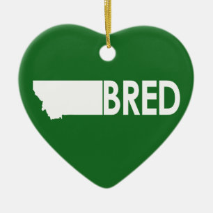 Montana Bred Keramikornament
