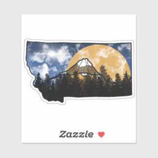 Montana bunt aufkleber