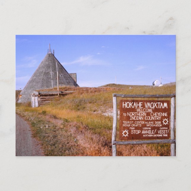 Montana Cheyenne Postcard Postkarte (Vorderseite)