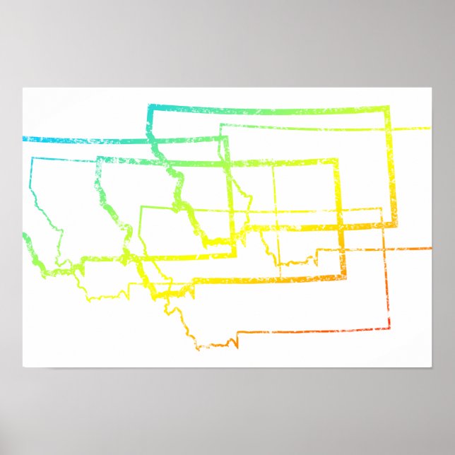 Montana Chillout Poster (Vorne)