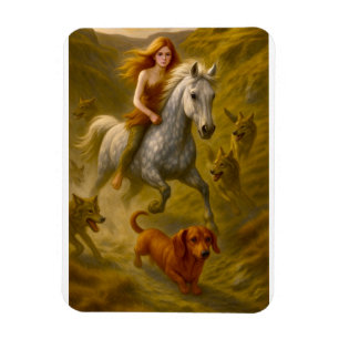 Montana Coulees Nellie und Charlie Magnet