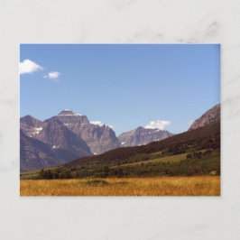 Montana Felder & Berge Postkarte
