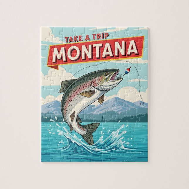 Montana fishing trip puzzle (Vertikal)