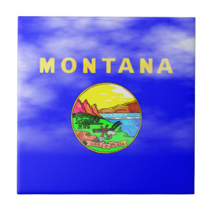 MONTANA-FLAGGE FLIESE