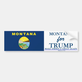 Montana für Trump Autoaufkleber