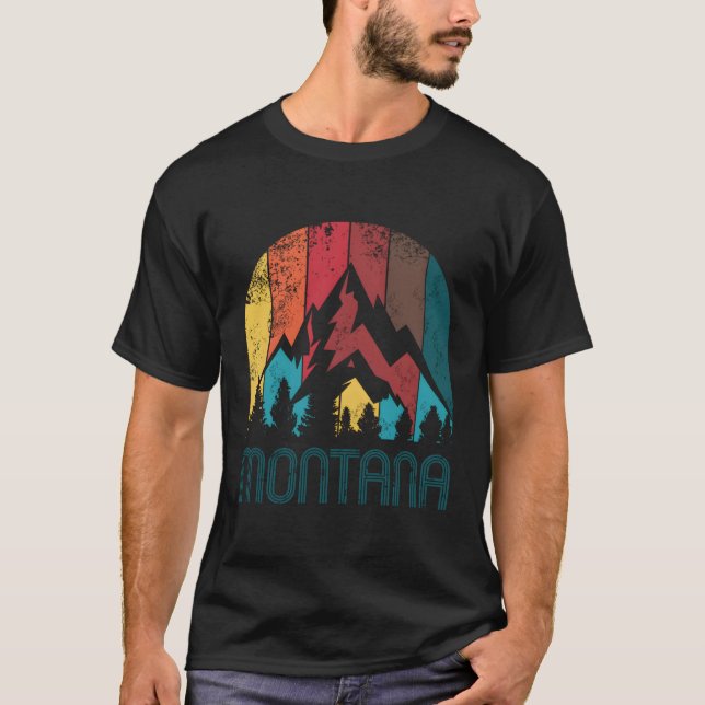 Montana für und T-Shirt (Vorderseite)
