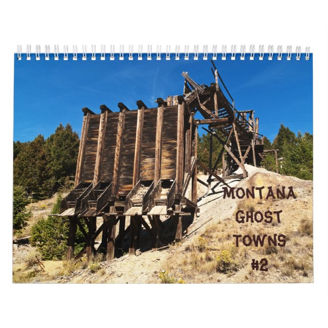 Montana Ghost Towns Kalender #2 (Titelbild)
