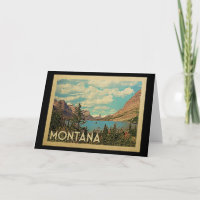 Montana Glacier Park Vintage