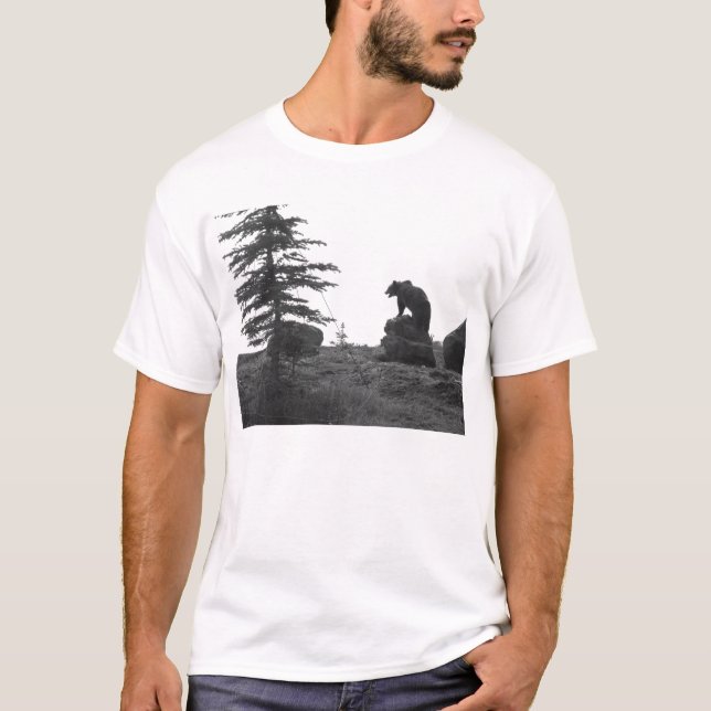 MONTANA-GRIZZLYBÄR-TREFFEN T-Shirt (Vorderseite)