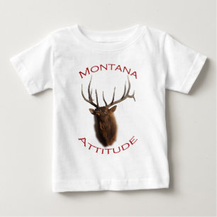 Montana-Haltung Baby T-shirt