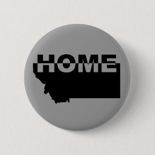 Montana Heimweg-Button-Abzeichen-Pin außerhalb des Button