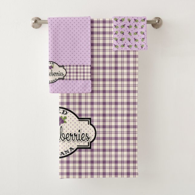 Montana Huckleberry Badetuch Set (Insitu)