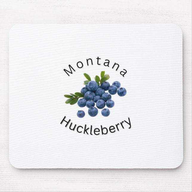 Montana Huckleberry Mousepad (Vorne)
