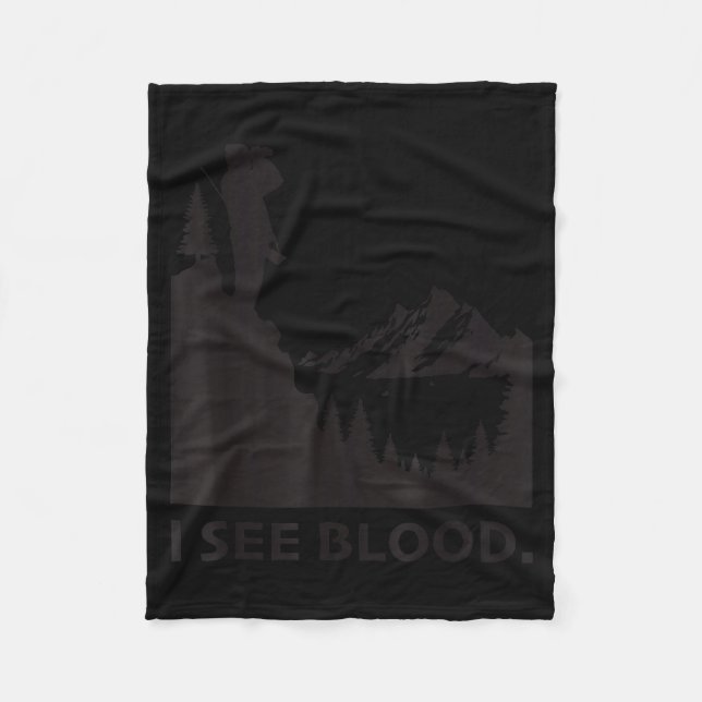 Montana Hunting  Fleecedecke (Vorderseite)