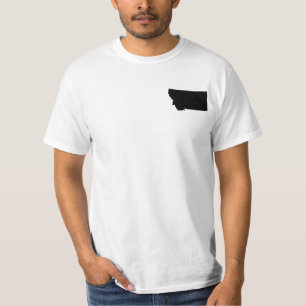 Montana in Schwarzweiß T-Shirt