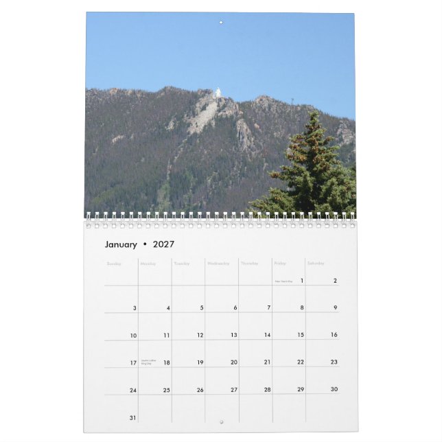 Montana-Kalender Kalender (Jan 2027)