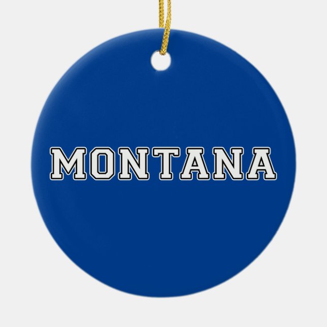 Montana Keramik Ornament (Vorne)