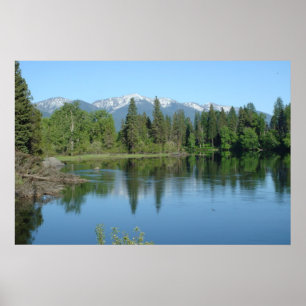 Montana Landschaft Poster