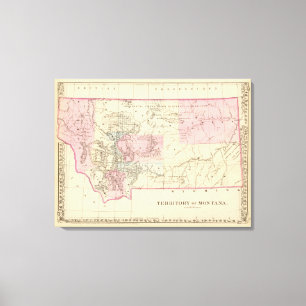 Montana Leinwanddruck