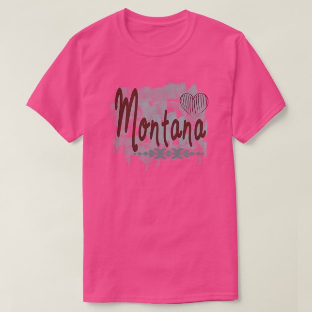 Montana Liebe 1 T-Shirt (Design vorne)