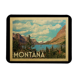Montana Magnet Gletscher Park Vintage