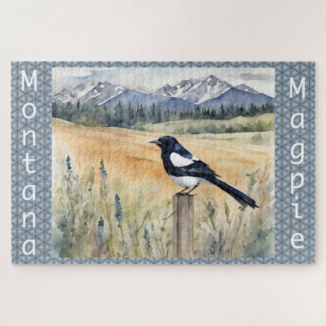 Montana Magpie Puzzle (Horizontal)