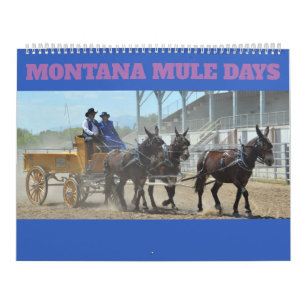 Montana-Maultier-Tage Kalender