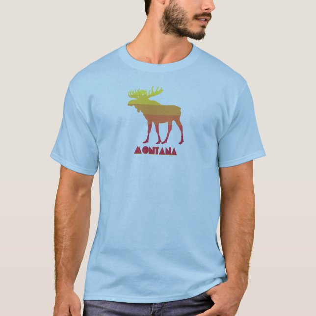 Montana Moose T-Shirt (Vorderseite)