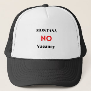 Montana No Vacancy. Outdoorsmen, Sportler Truckerkappe