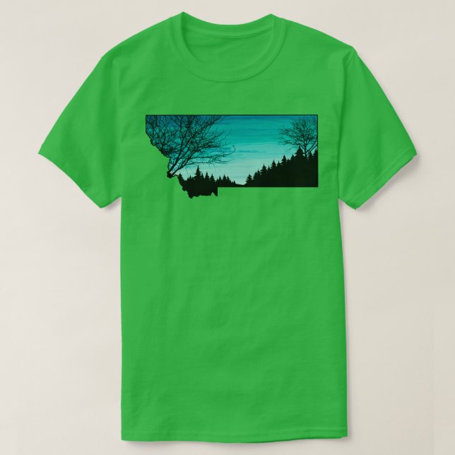 Montana Pineywood T-Shirt (Design vorne)