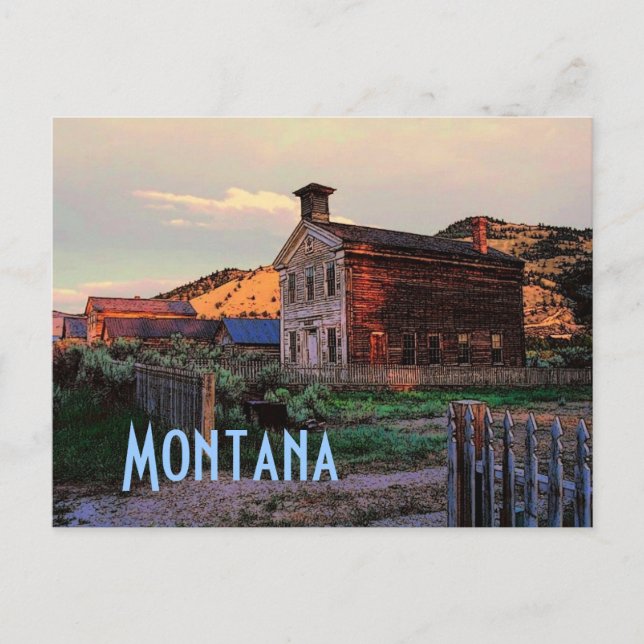 Montana Postcard Postkarte (Vorderseite)