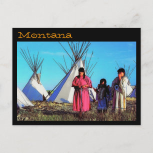 Montana Postcard Postkarte
