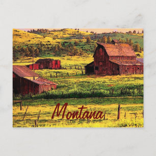 Montana Postcard Postkarte