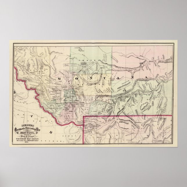 Montana Poster (Vorne)