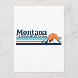 Montana Postkarte