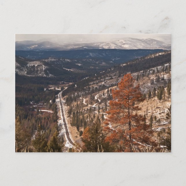 Montana Postkarte (Vorderseite)