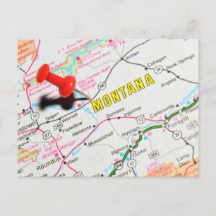 Montana Postkarte