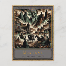 Montana | Postkarte Gothic Art
