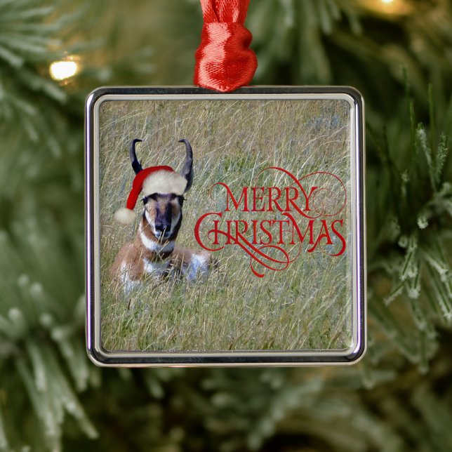 Montana Pronghorn Ornament Aus Metall (Baum)