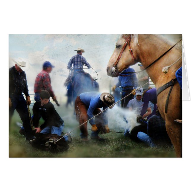 Montana-Ranch-Einbrennen (Vorderseite (Horizontal))