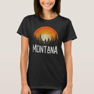 Montana Retro Style Vintager 70er 80er 90er Männer T-Shirt
