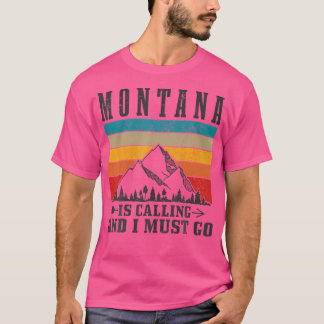 Montana ruft mich an, Vintage Berge zu gehen Hi T-Shirt