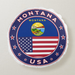 Montana Rundes Kissen