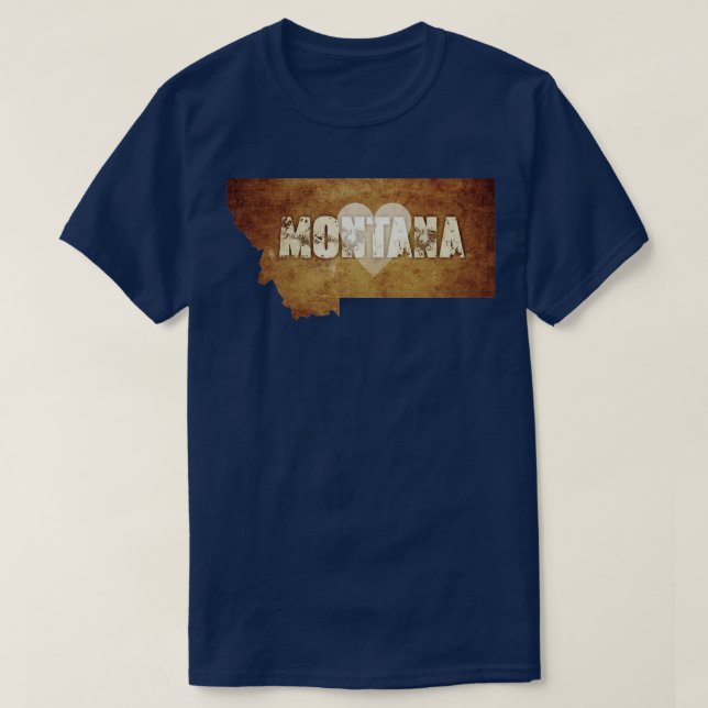 Montana Rustic T-Shirt (Design vorne)